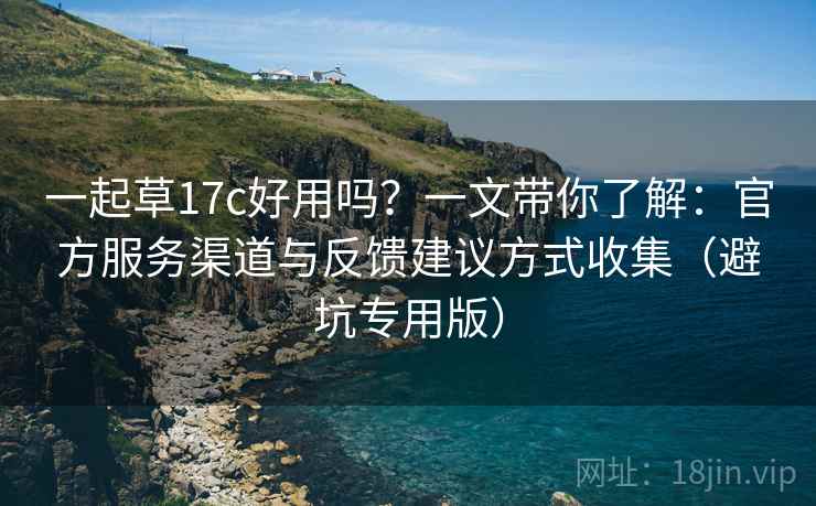 一起草17c好用吗？一文带你了解：官方服务渠道与反馈建议方式收集（避坑专用版）