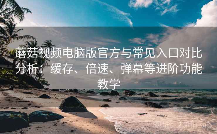 蘑菇视频电脑版官方与常见入口对比分析：缓存、倍速、弹幕等进阶功能教学