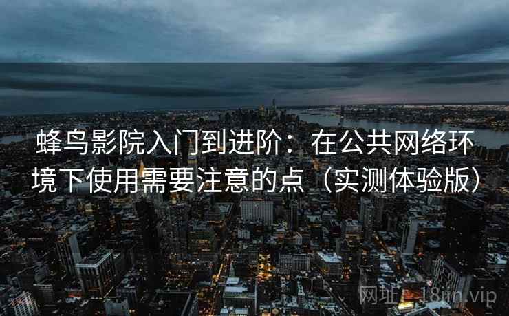 蜂鸟影院入门到进阶:在公共网络环境下使用需要注意的点(实测体验版) 蜂鸟影院入门到进阶:在公共网络环境下使用需要注意的点(实测体验版)