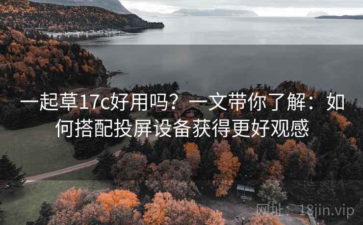 一起草17c好用吗?一文带你了解:如何搭配投屏设备获得更好观感 一起草17c好用吗?一文带你了解:如何搭配投屏设备获得更好观感